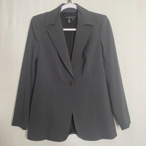 Peace of Cloth Panticular Single Button Blazer Elegant Basic Made in NY Womens 2